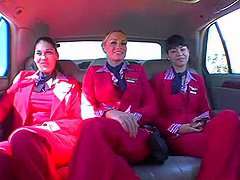 A Mile High Orgy With Threesome Hot Plane Pilots