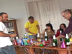 Veronica Sanchez and Zafira are the main girls that were invited to this Sex Party