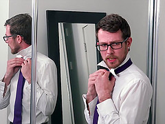 Bearded Daddy Barebacks Cute Guy