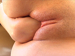 Horny trendy teen Lexi fists her pussy until she cums