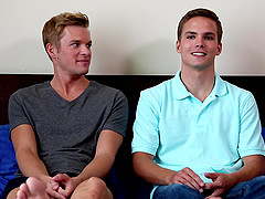 Connor Collins gives a blowjob and a rimjob before gay sex in many poses