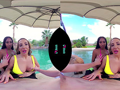 Naughty threesome with Richelle and Lala