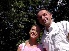 Chick Denisse sold her pussy to guy without BF's agreement