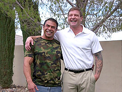 Colby Jansen and Draven Navarro enjoy hard gay threesome