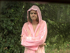 a rainy day is going to be much better for Lexy Gold after rough sex with a stranger