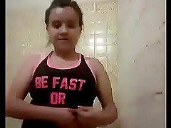 for this sweet girl showing a naked body is the first step to the pleasure
