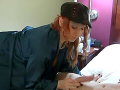 Big tit redhead wife cheating on her husband in a hotel