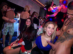 sex from behind in the club is all that those girls need tonight