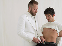 Prude Missionary Boy Sucks Cock To Prove His Worth