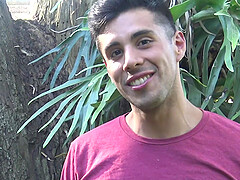 Brace-Faced Stud Gets His Asshole Pounded By A Straight Stranger