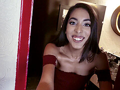 Unshaved and horny Claire Black gets her cunt fucked by a dude