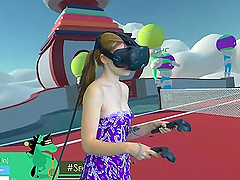 Virtual reality and real boobs