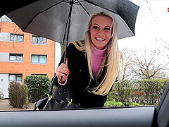 Lucky guy picked up the horniest German MILF