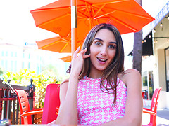 Video of beautiful Natalia talking about making porn videos