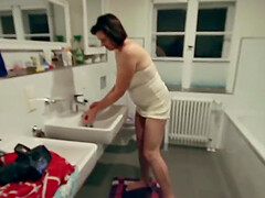 Mature chick moans in pleasure while drilling her wet snatch