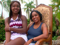 Natural tits Aries Crush and Bri have passionate lesbian sex