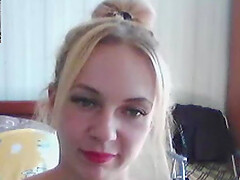Russian blonde masturbate for me