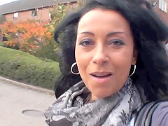 Amateur video of busty wife Danica Collins flashing her boobs