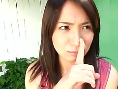 Outdoors video of amazing fucking with irresistible Ayano Umemiya