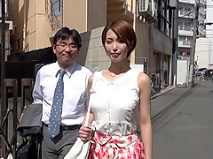 Wild fucking with cum loving wife Kimijima Mio in the bedroom